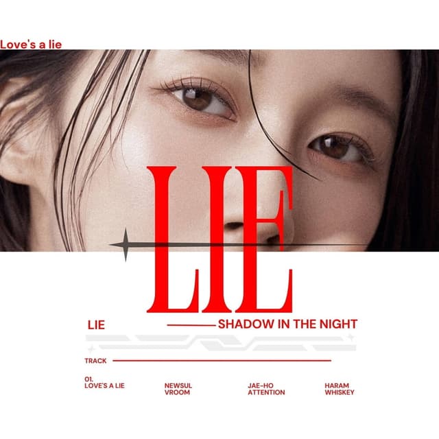Album cover art for Love's a lie