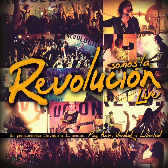 Album cover art for Somos la revolución