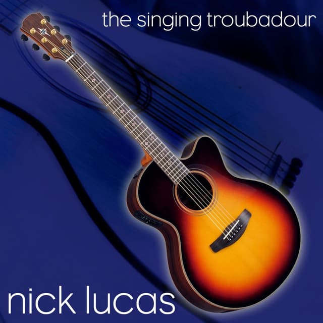 Album cover art for The Singing Troubadour