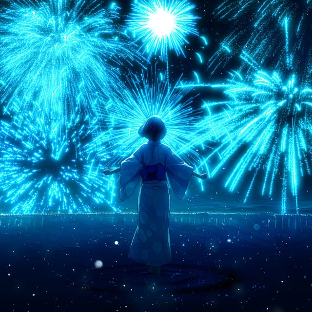 Album cover art for 君は花火