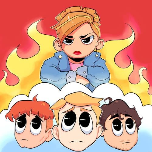 Album cover art for She Took the Kids