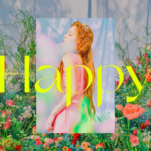 Album cover art for Happy