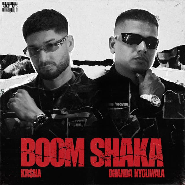 Album cover art for Boom Shaka