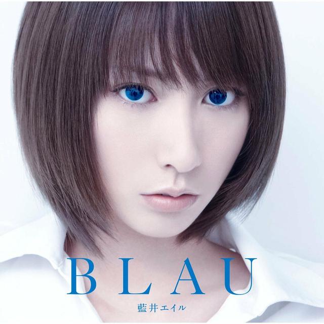 Album cover art for Blau