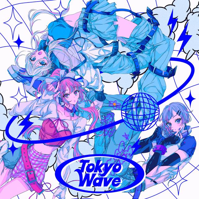 Album cover art for TOKYO WAVE