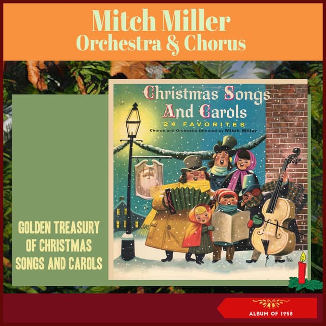 Album cover art for Golden Treasury Of Christmas Songs And Carols