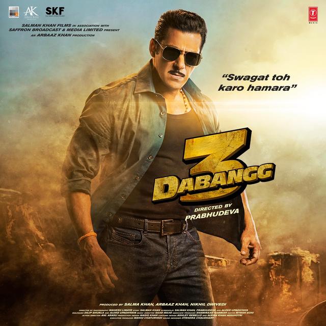 Album cover art for Dabangg 3