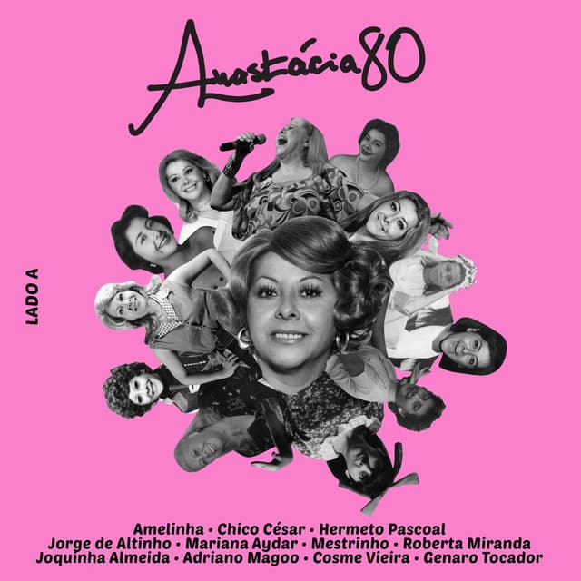 Album cover art for Anastácia 80: Lado A