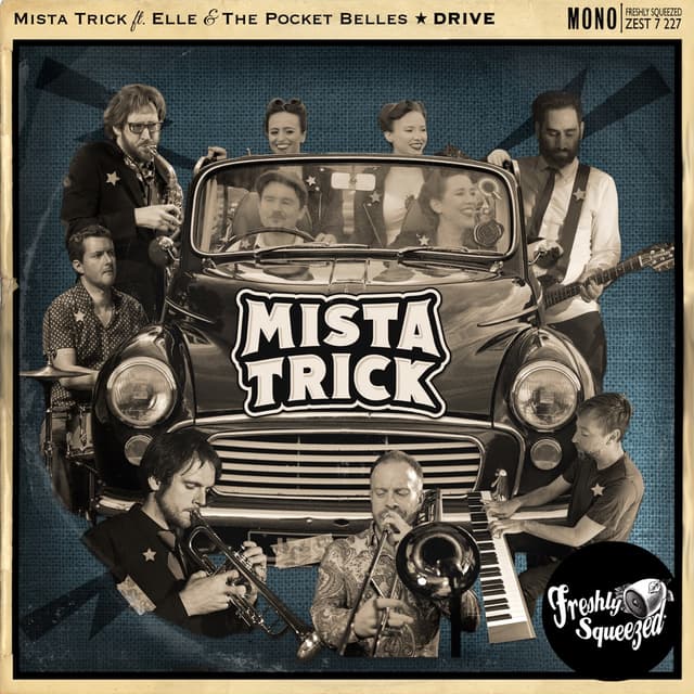 Album cover art for Drive