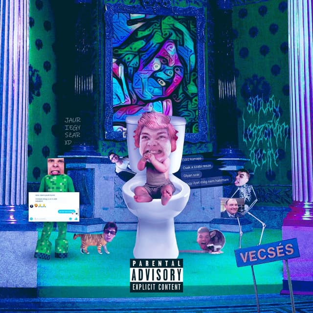 Album cover art for játszd le ezt a fost ha kezd kihalni a buli