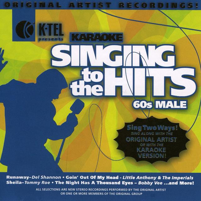 Album cover art for Karaoke: 60's Male - Singing To The Hits