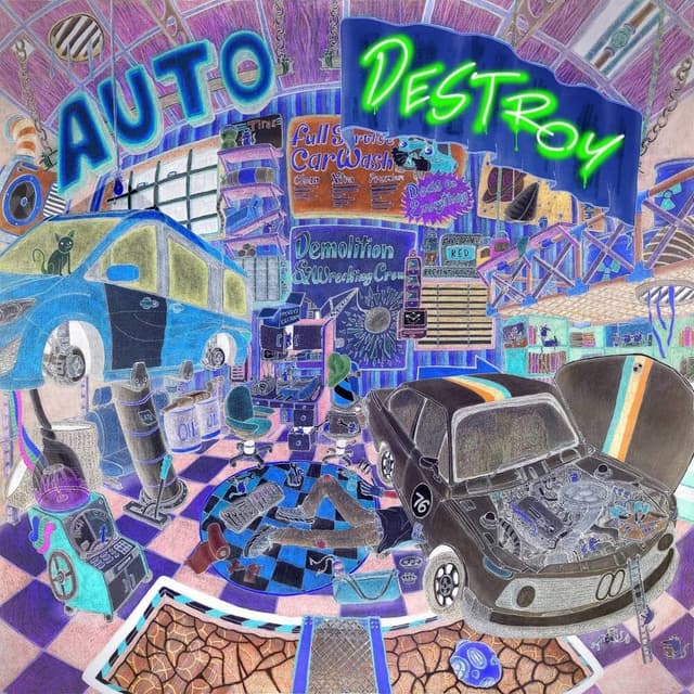 Album cover art for Auto Destroy