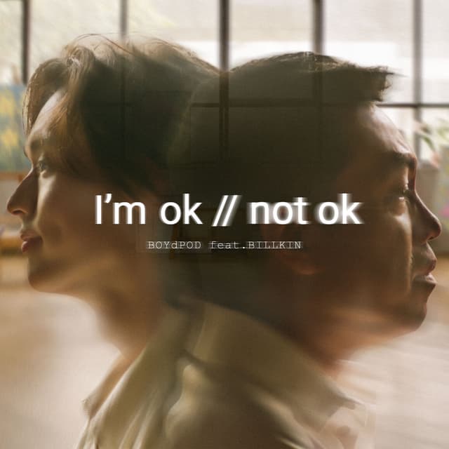 Album cover art for I'm OK // Not OK