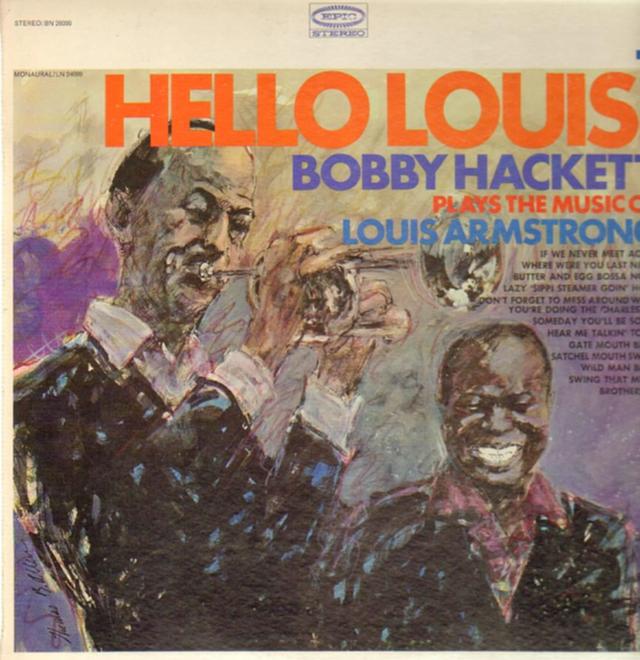 Album cover art for Hello Louis!