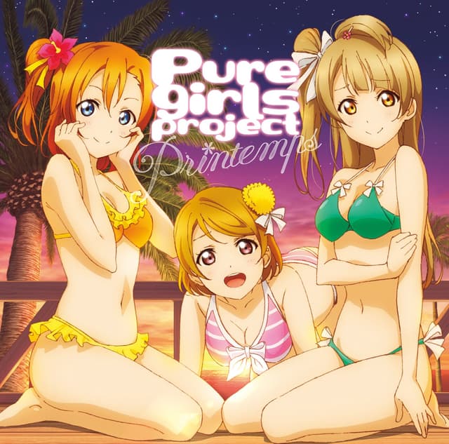 Album cover art for Pure girls project