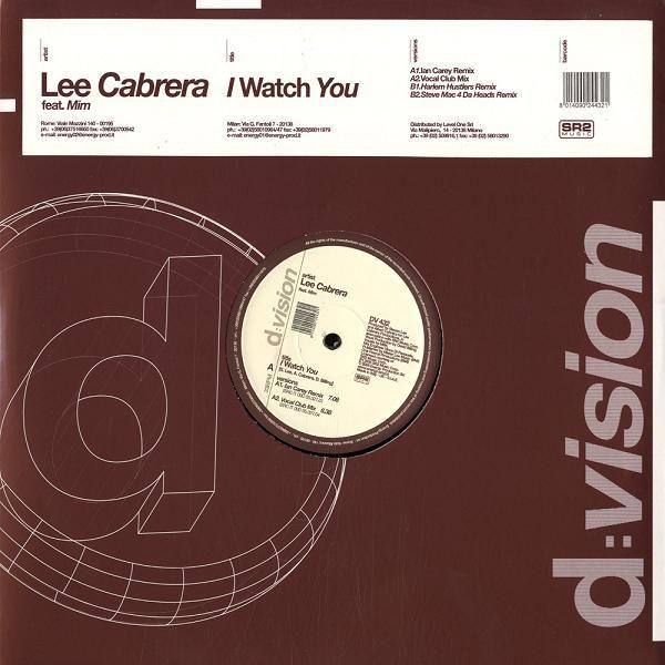 Album cover art for I Watch You