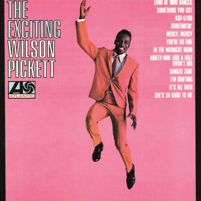 Album cover art for The Exciting Wilson Pickett