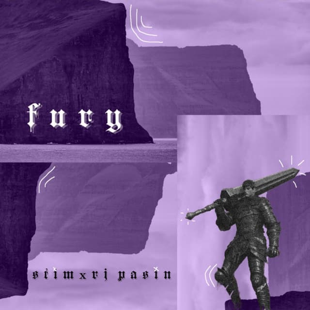 Album cover art for fury