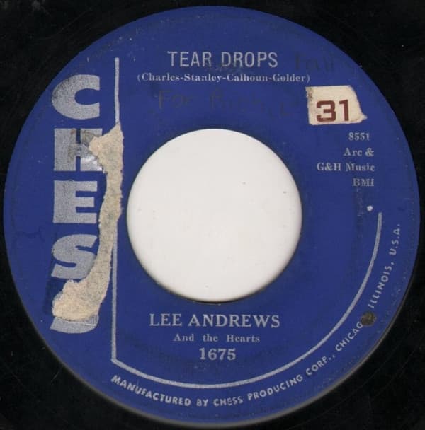 Album cover art for Tear Drops / The Girl Around the Corner