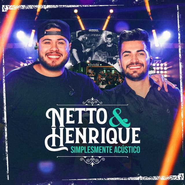 Album cover art for Simplesmente Acústico