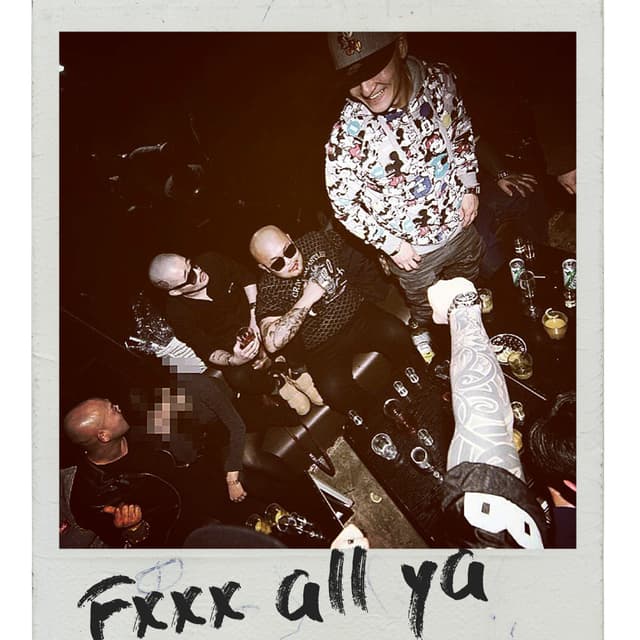 Album cover art for Fxxx all ya
