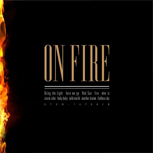 Album cover art for On Fire