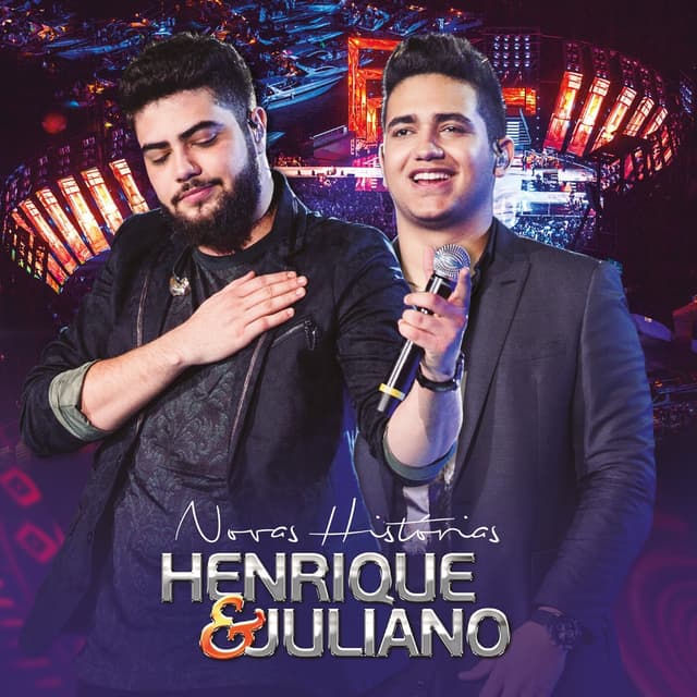 Album cover art for Novas Histórias (Deluxe) (Ao Vivo)