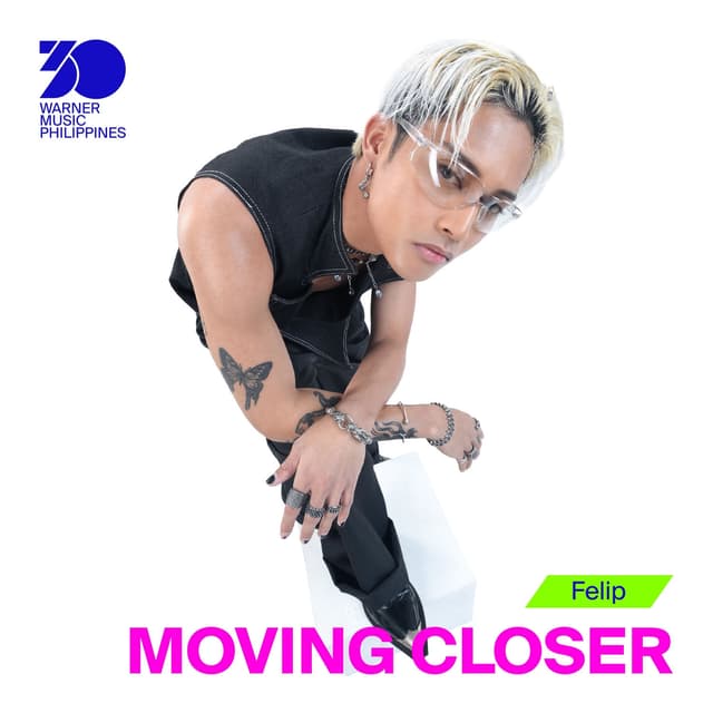 Album cover art for Moving Closer