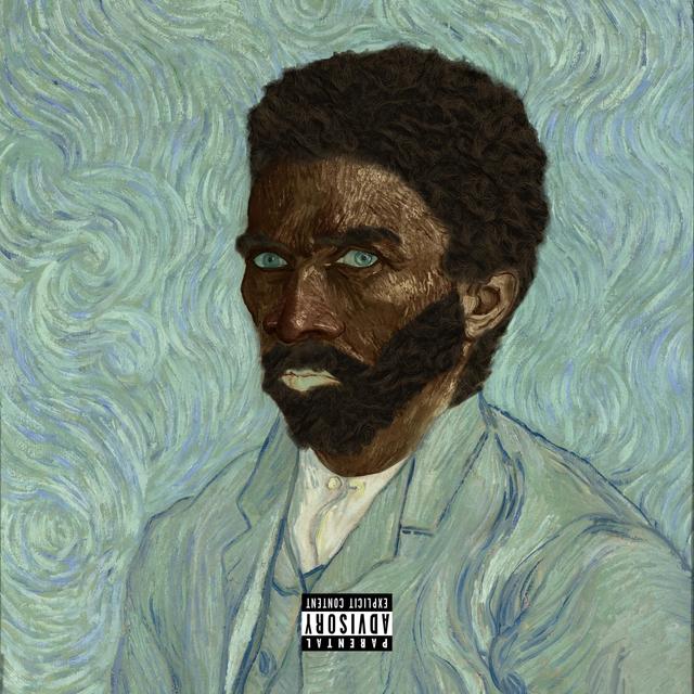 Album cover art for BLKKKK VAN GOGH