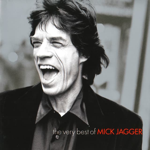 Album cover art for The Very Best of Mick Jagger