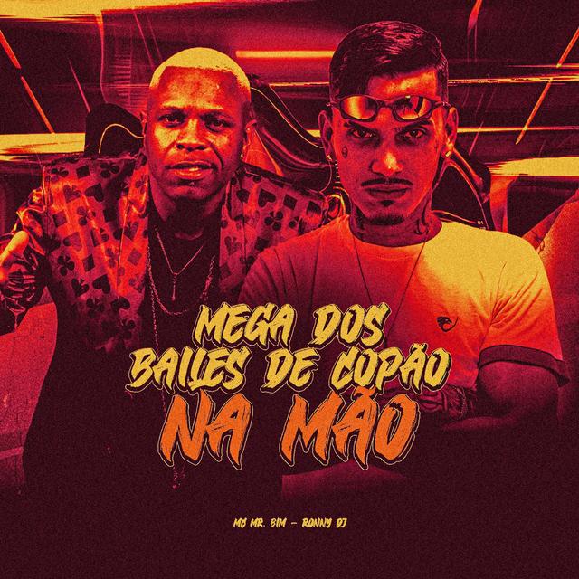 Album cover art for MEGA DOS BAILES DE COPÃO NA MÃO