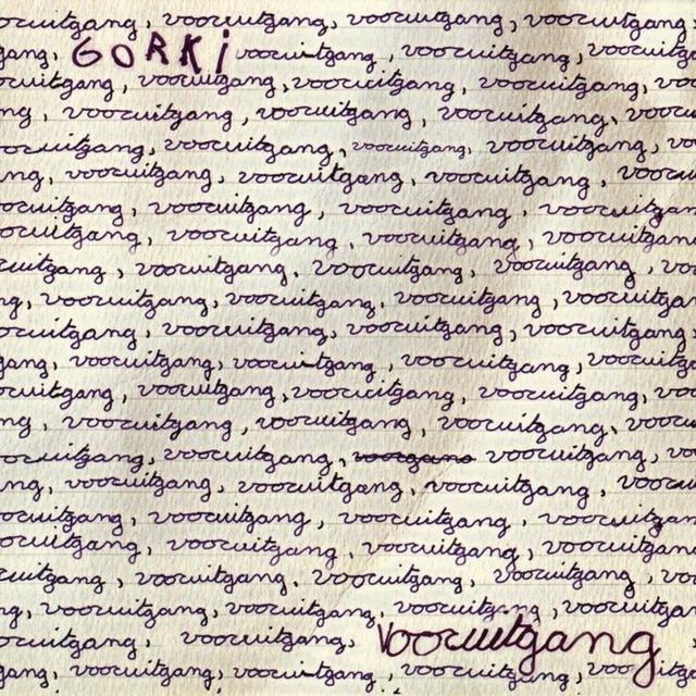 Album cover art for Vooruitgang