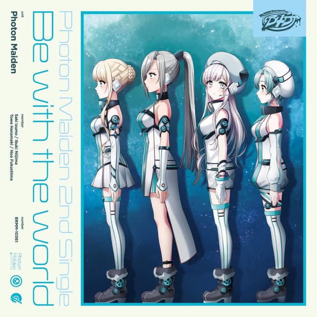 Album cover art for Be with the world