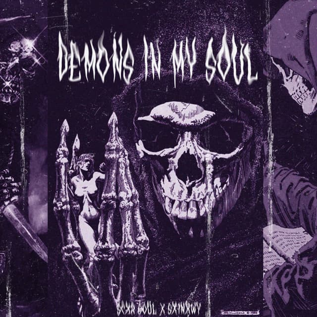 Album cover art for DEMONS IN MY SOUL