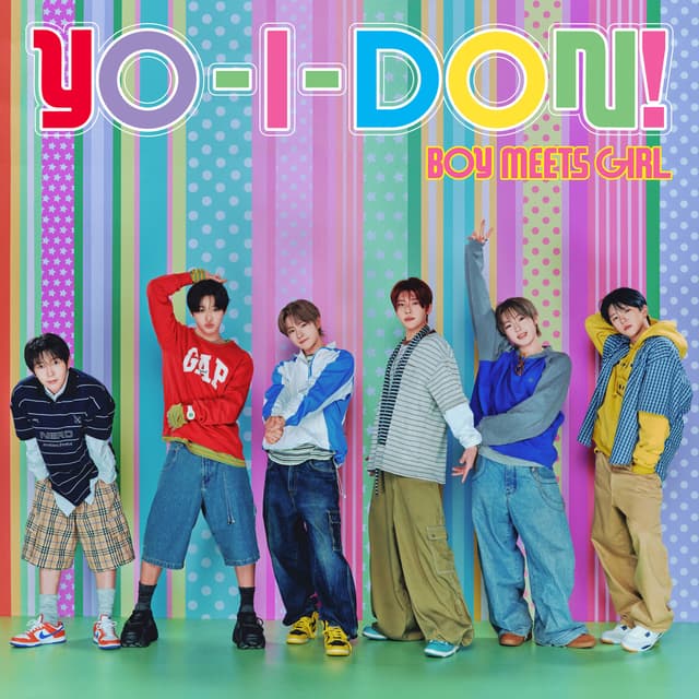 Album cover art for YO-I-DON! / BOY MEETS GIRL