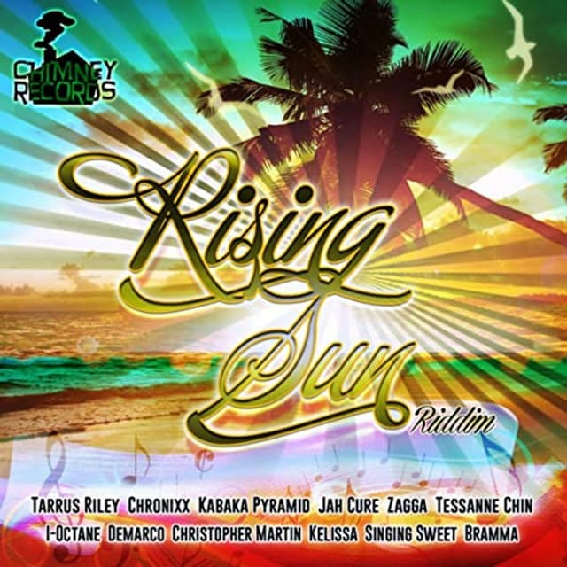 Album cover art for Rising Sun Riddim