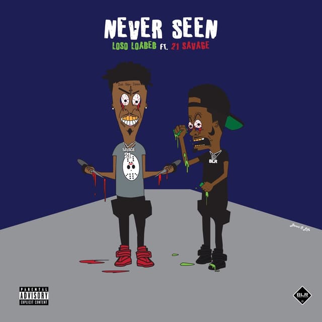 Album cover art for Never Seen