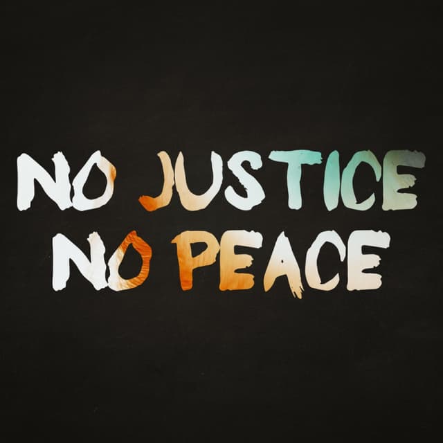 Album cover art for No Justice, No Peace