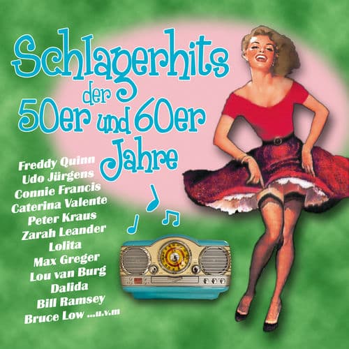 Album cover art for Schlagerhits Der 50er Und 60er Jahre