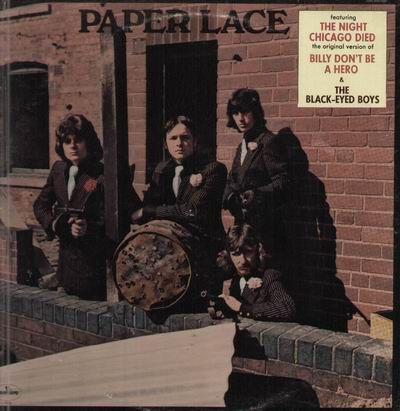 Album cover art for Paper Lace