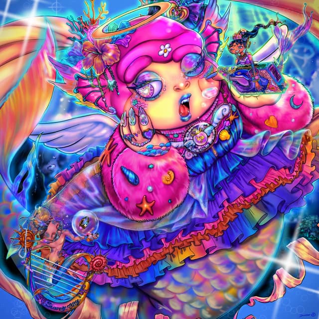 Album cover art for わがままマーメイド