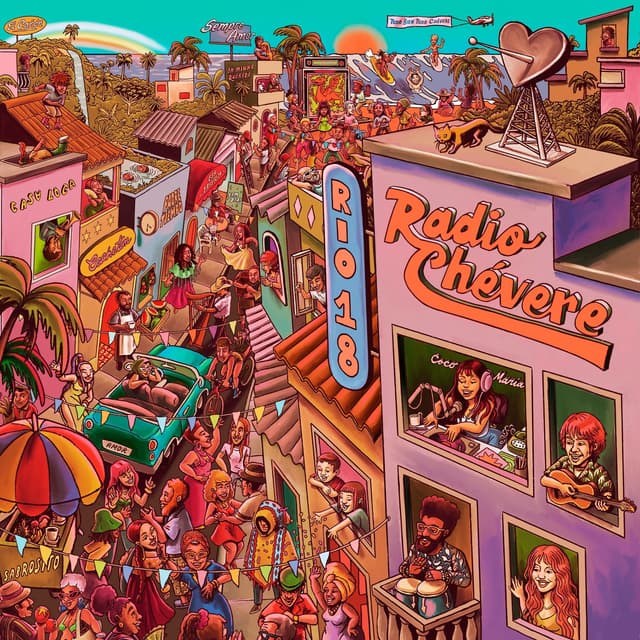 Album cover art for Radio Chévere