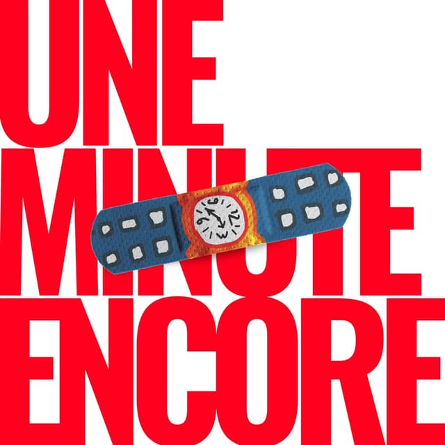 Album cover art for Une minute encore
