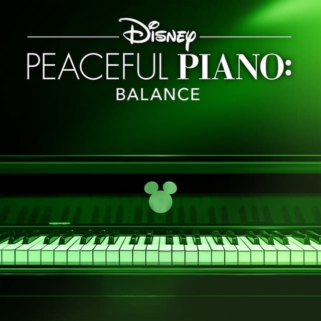 Album cover art for 피아노로 감상하는 디즈니 앨범 : 밸런스 (Disney Peaceful Piano: Balance)