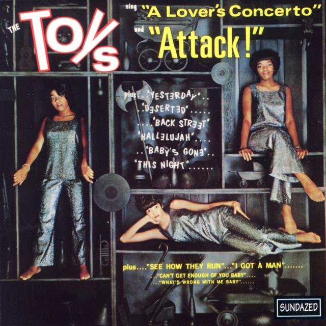 Album cover art for The Toys Sing "a Lover's Concerto" And "attack!"