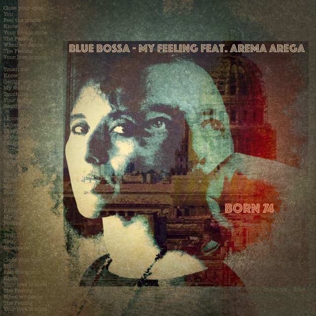 Album cover art for Blue Bossa My Feeling feat Arema Arega