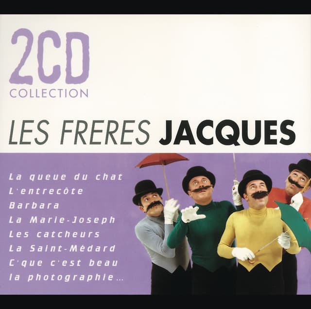 Album cover art for 2 CD Collection : Les Frères Jacques