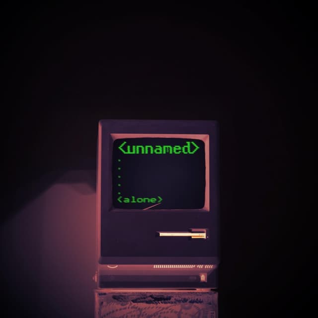 Album cover art for alone
