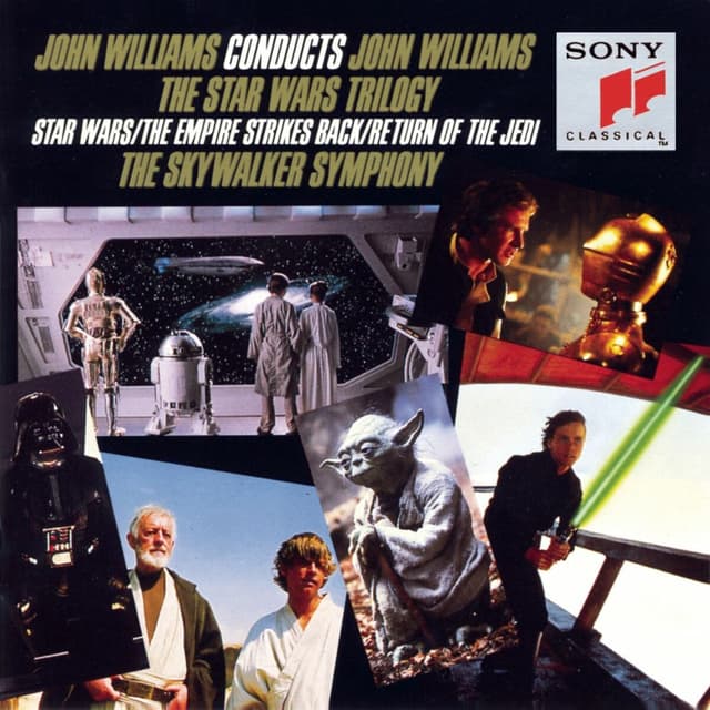 Album cover art for The Star Wars Trilogy: Return of the Jedi / The Empire Strikes Back / Star Wars