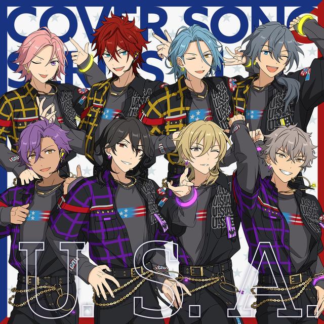 Album cover art for Crazy:B & UNDEAD 「U.S.A.」 あんさんぶるスターズ!! COVER SONG SERIES 01 - Single